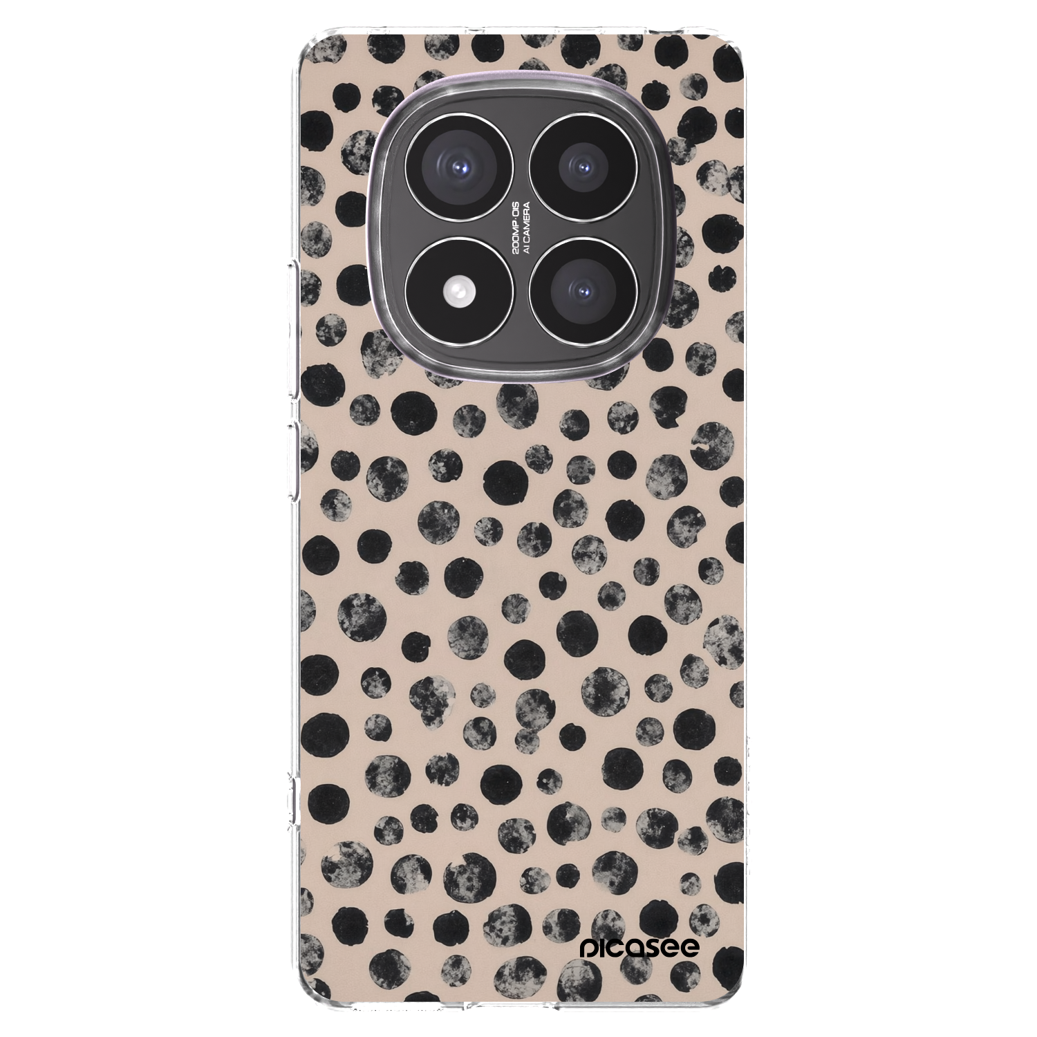 Silikónový prehľadný obal pre Xiaomi Redmi Note 14 Pro+ 5G - Dots