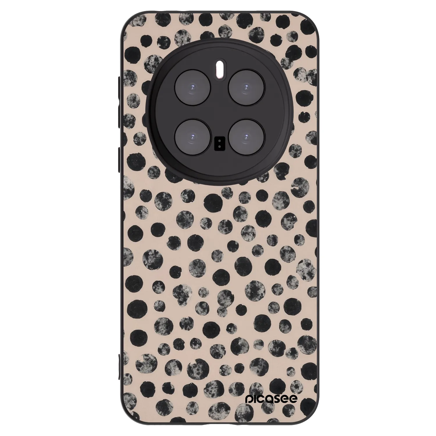 Picasee silikónový čierny obal pre Honor Magic7 Pro 5G - Dots