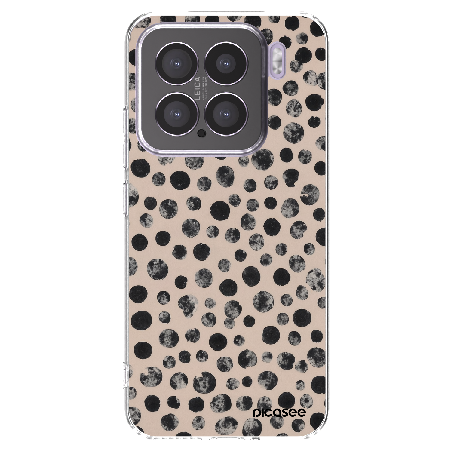 Picasee silikónový prehľadný obal pre Xiaomi 15 - Dots