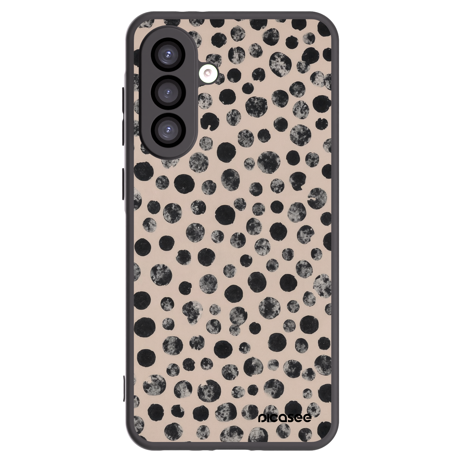 Picasee silikónový čierny obal pre Samsung Galaxy A26 5G A266B - Dots