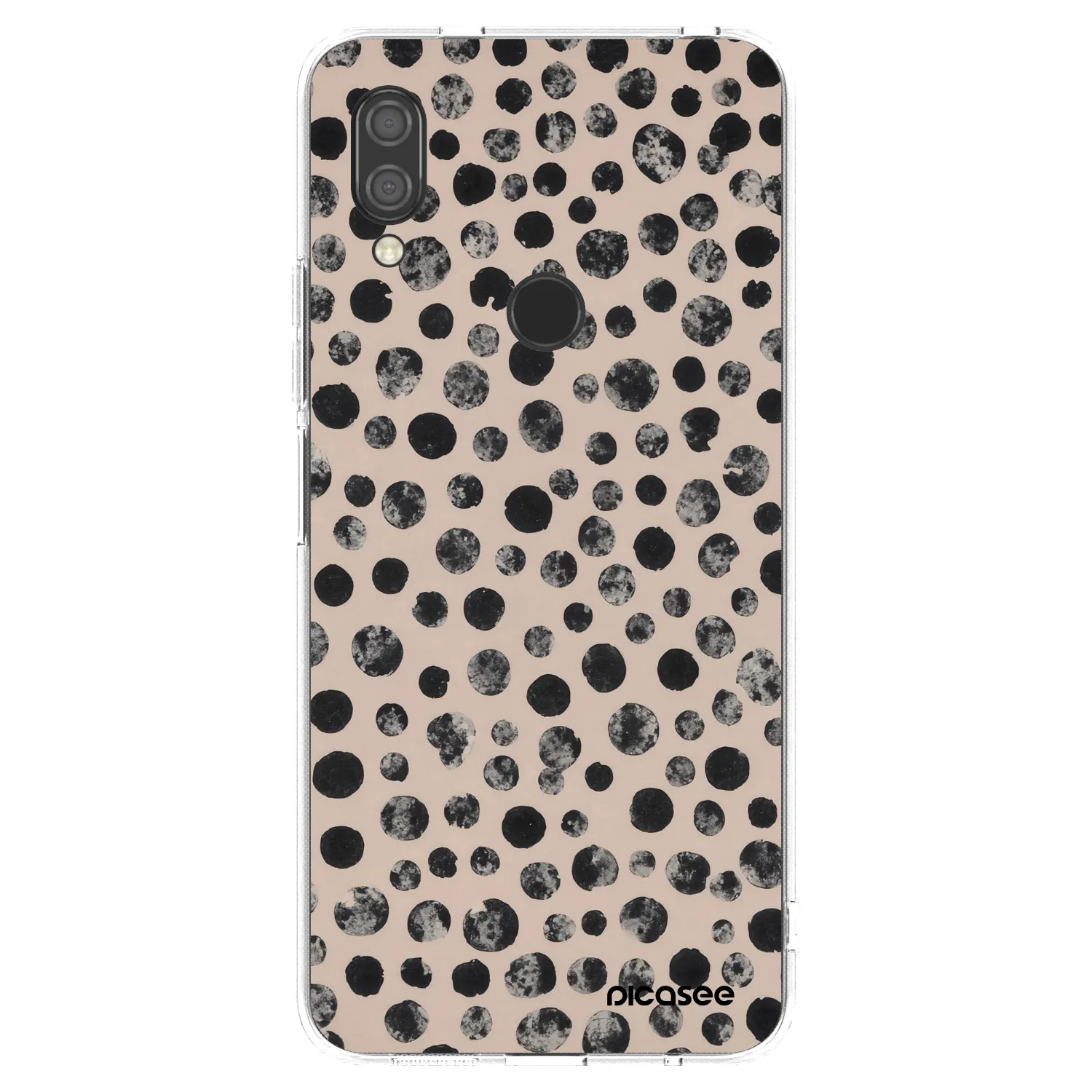 Picasee silikónový prehľadný obal pre Xiaomi Redmi 7 - Dots