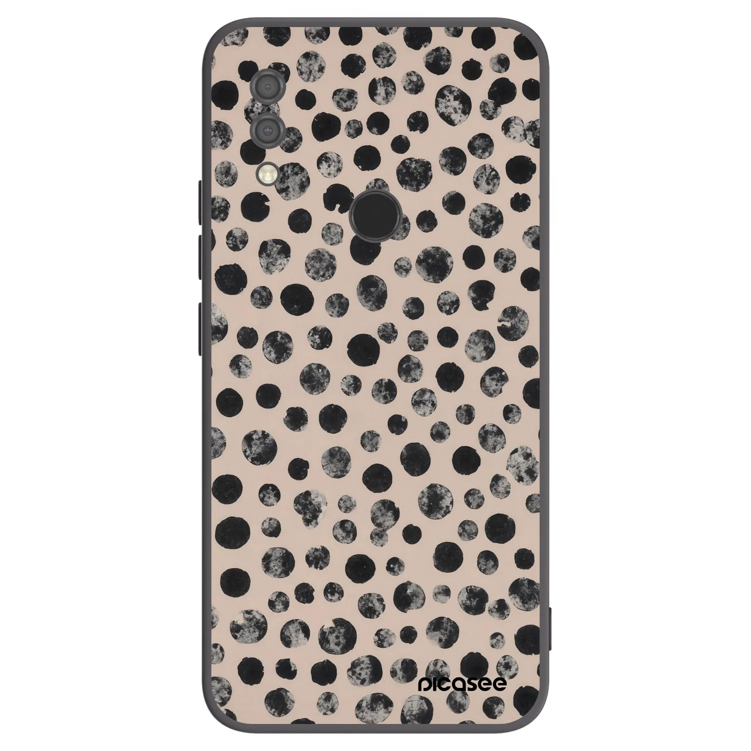 Picasee silikónový čierny obal pre Xiaomi Redmi 7 - Dots