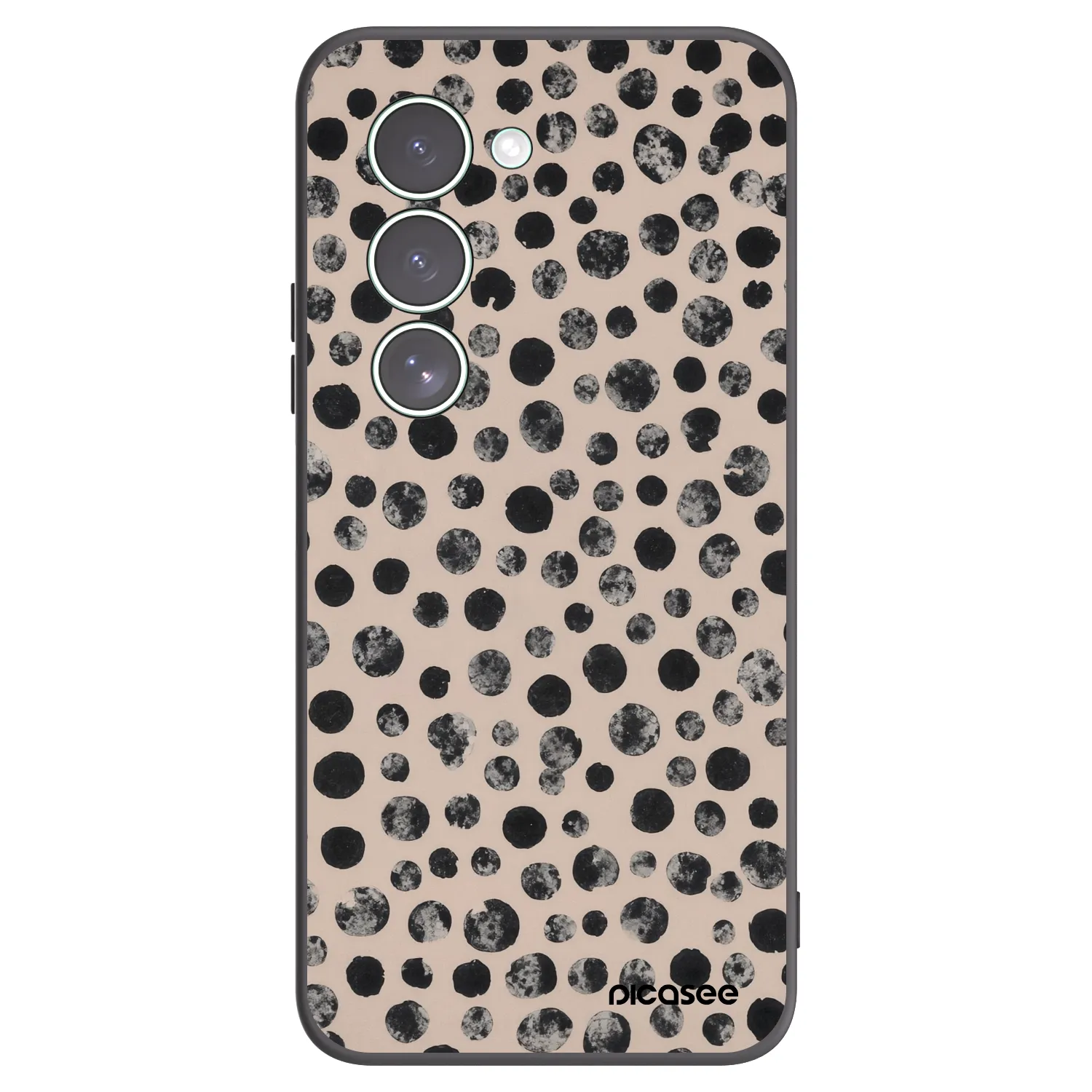 Picasee silikónový čierny obal pre Xiaomi Redmi 15 5G - Dots