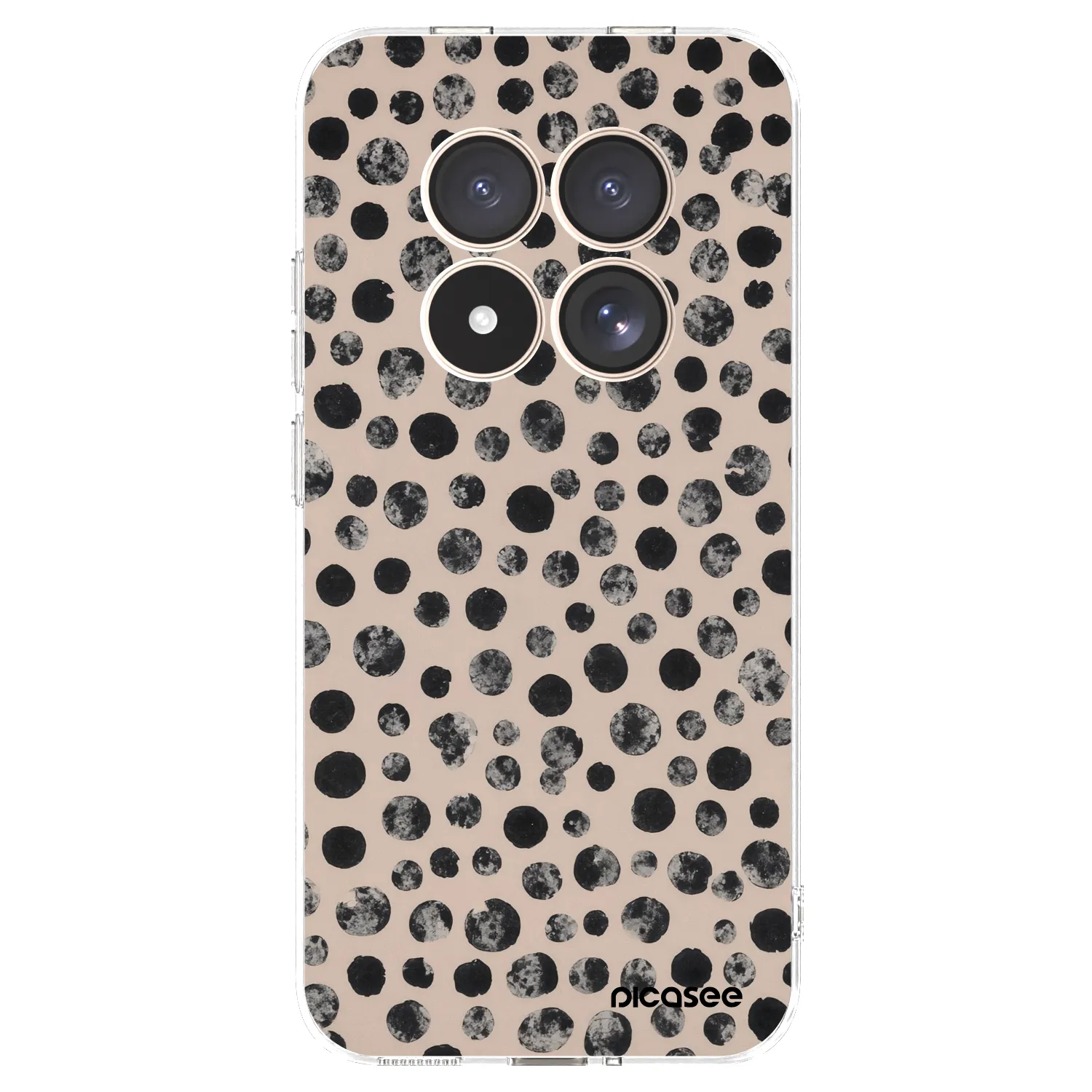 Picasee silikónový prehľadný obal pre Xiaomi Redmi Note 15 Pro 4G - Dots