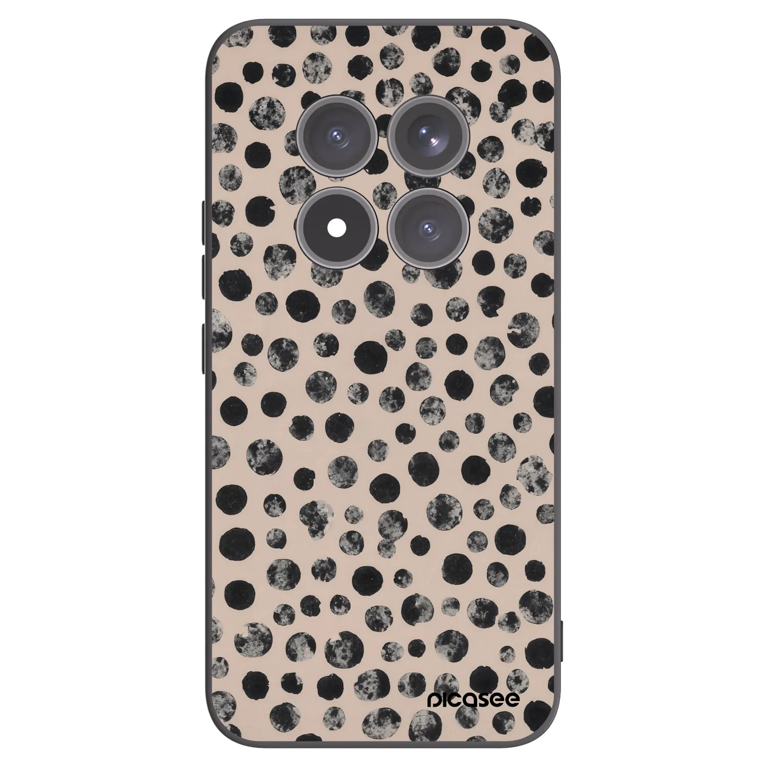 Picasee silikónový čierny obal pre Xiaomi Redmi Note 15 Pro+ - Dots