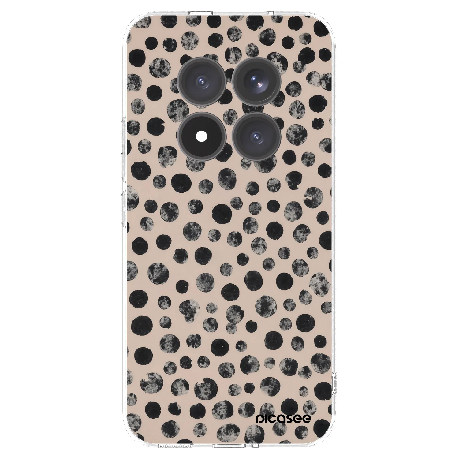Picasee silikónový prehľadný obal pre Xiaomi Redmi Note 15 Pro+ - Dots