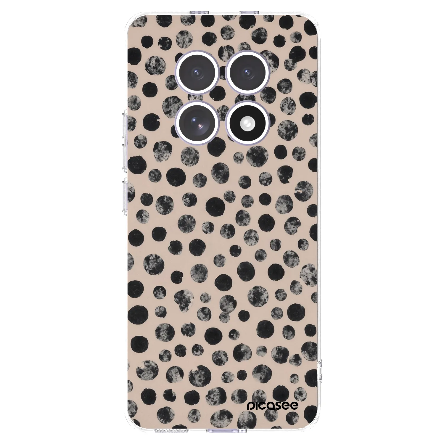 Picasee silikónový prehľadný obal pre Xiaomi Redmi Note 15 - Dots