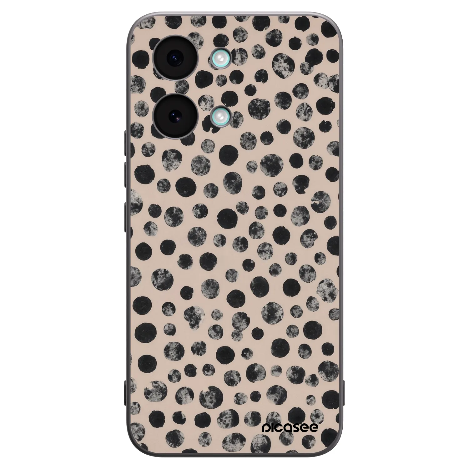 Picasee silikónový čierny obal pre Xiaomi Poco X8 Pro Max - Dots