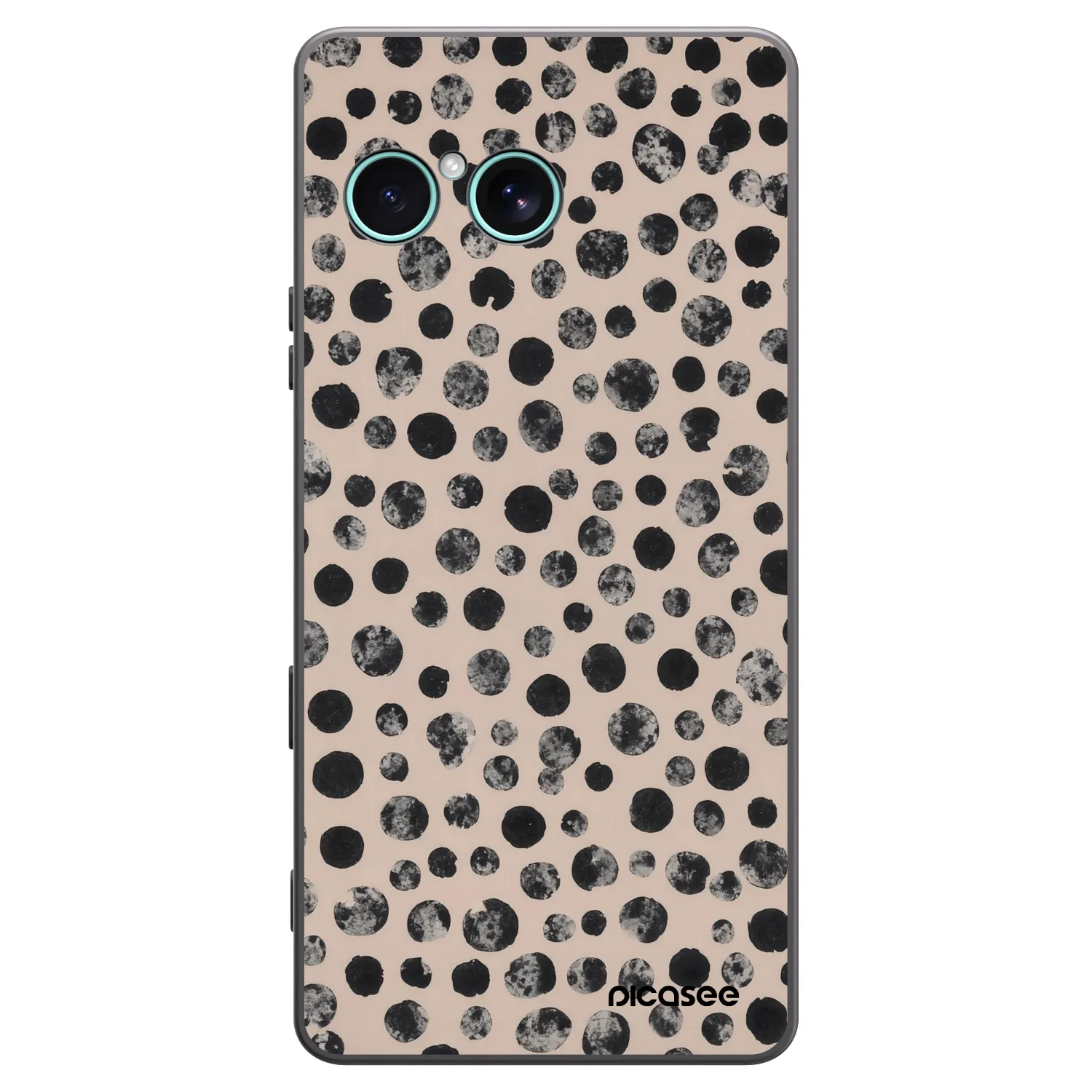 Picasee silikónový čierny obal pre Sony Xperia 10 VII - Dots