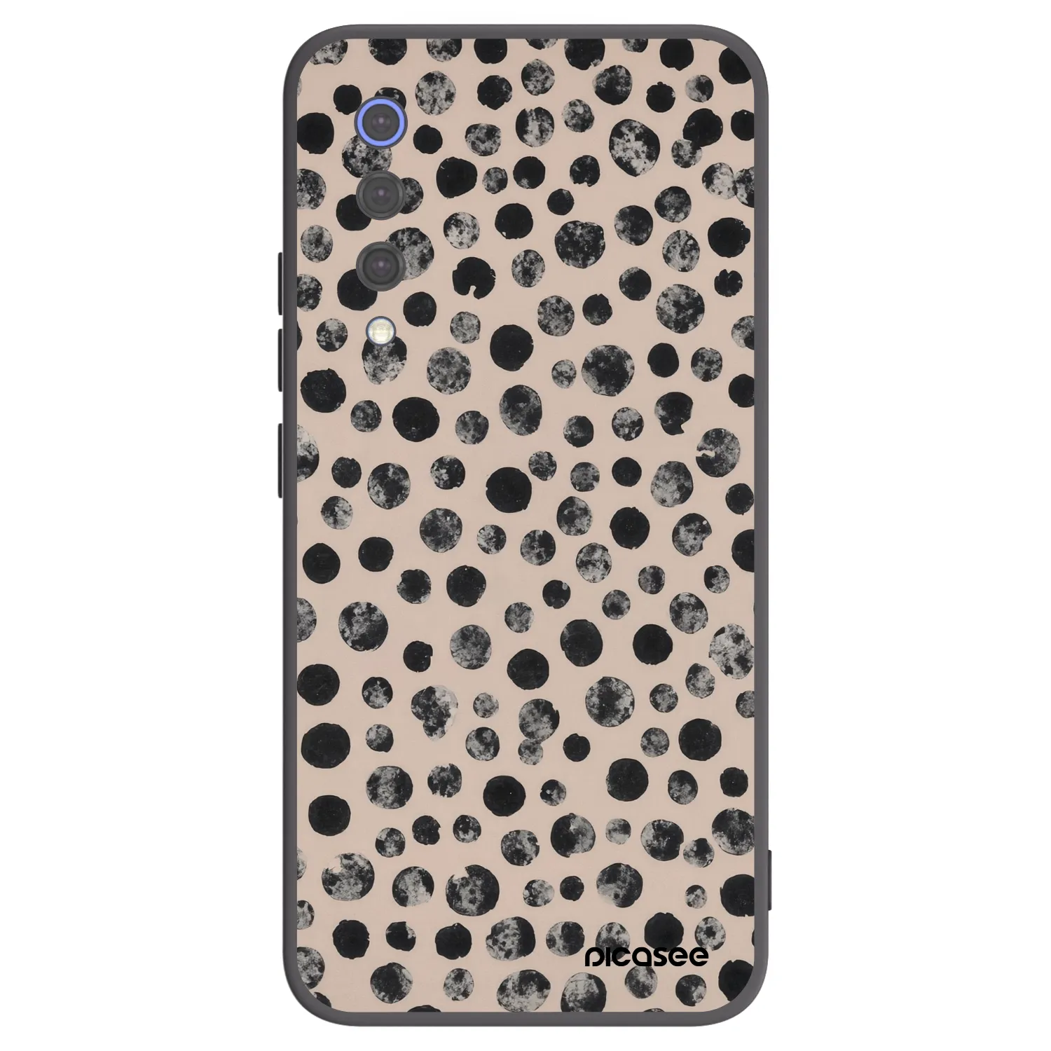 Picasee silikónový čierny obal pre Xiaomi Mi 9 SE - Dots