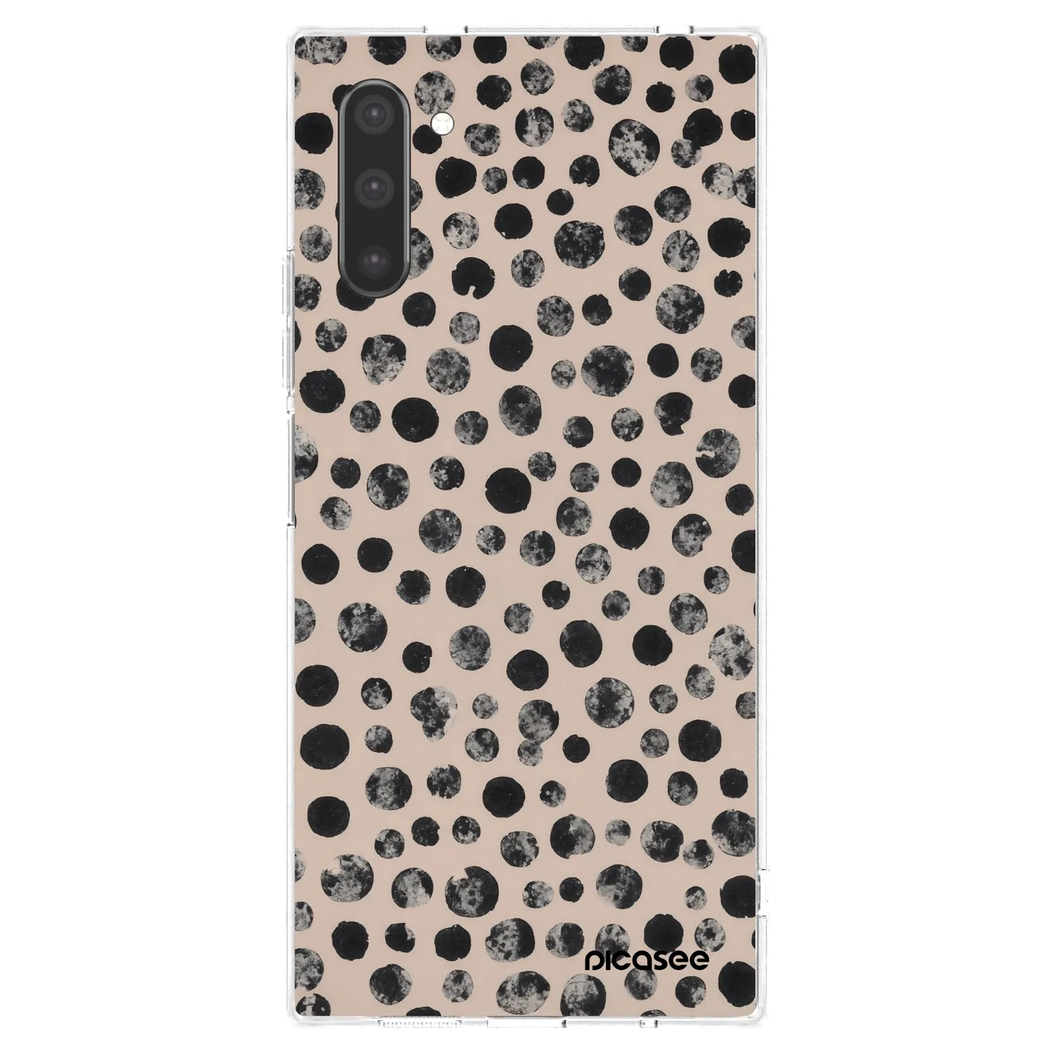 Picasee silikónový prehľadný obal pre Samsung Galaxy Note 10 N970F - Dots