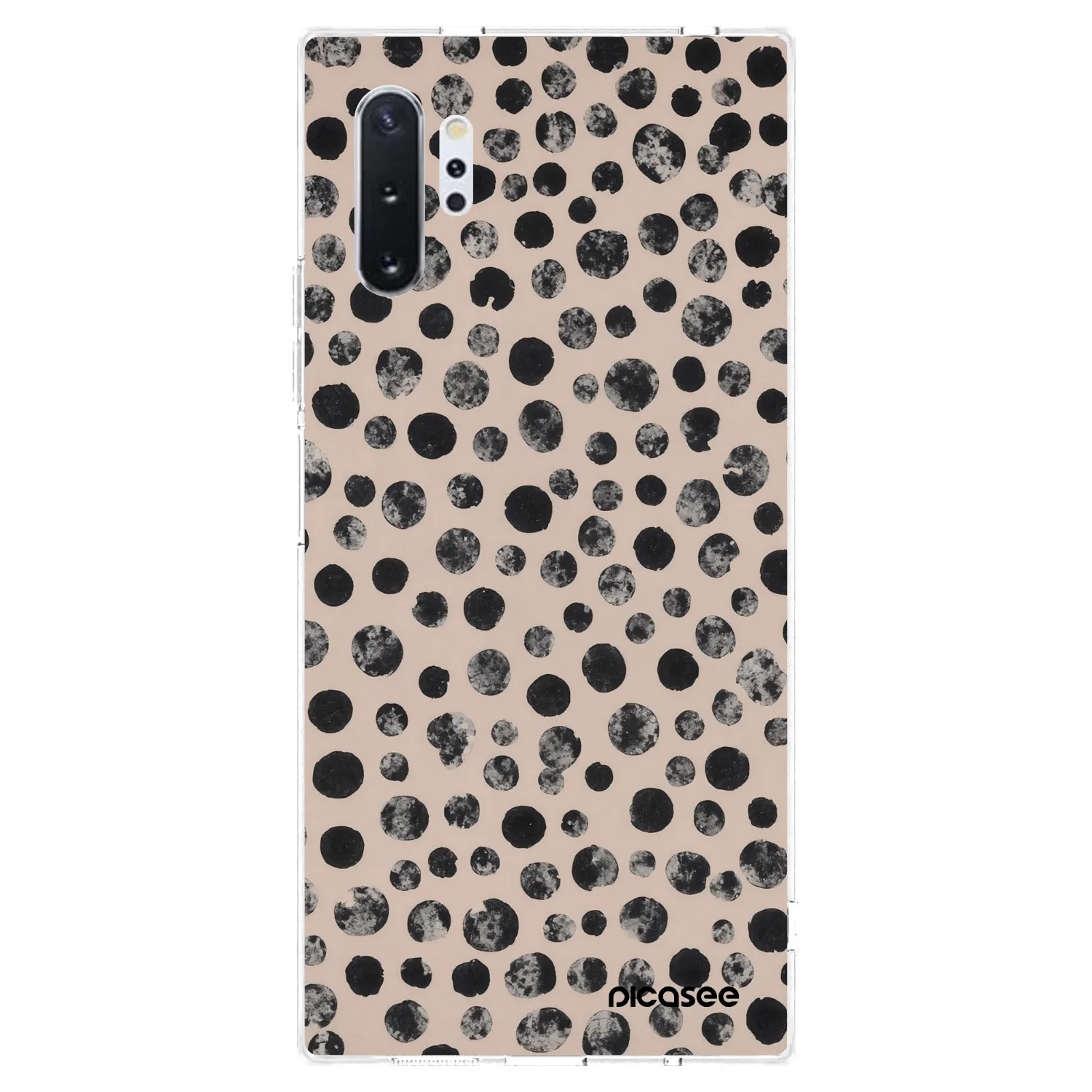 Picasee silikónový prehľadný obal pre Samsung Galaxy Note 10+ N975F - Dots