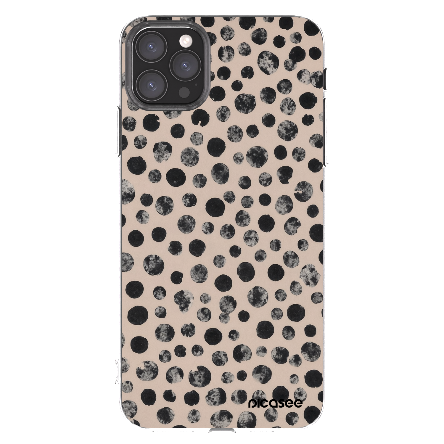 Picasee silikónový prehľadný obal pre Apple iPhone 11 Pro Max - Dots