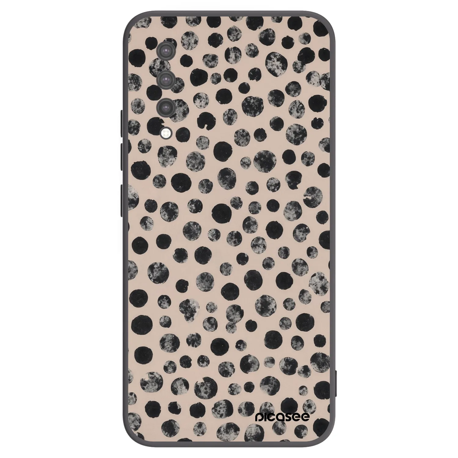 Picasee silikónový čierny obal pre Xiaomi Mi 9 Lite - Dots