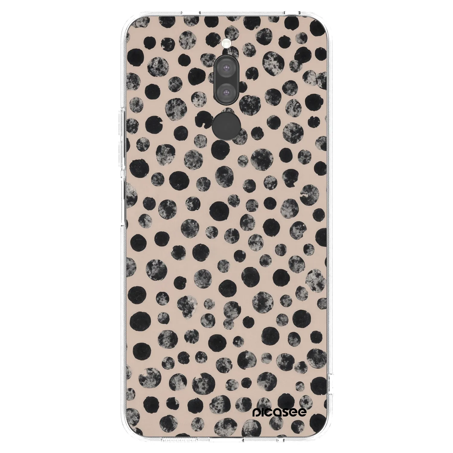 Picasee silikónový prehľadný obal pre Xiaomi Redmi 8 - Dots