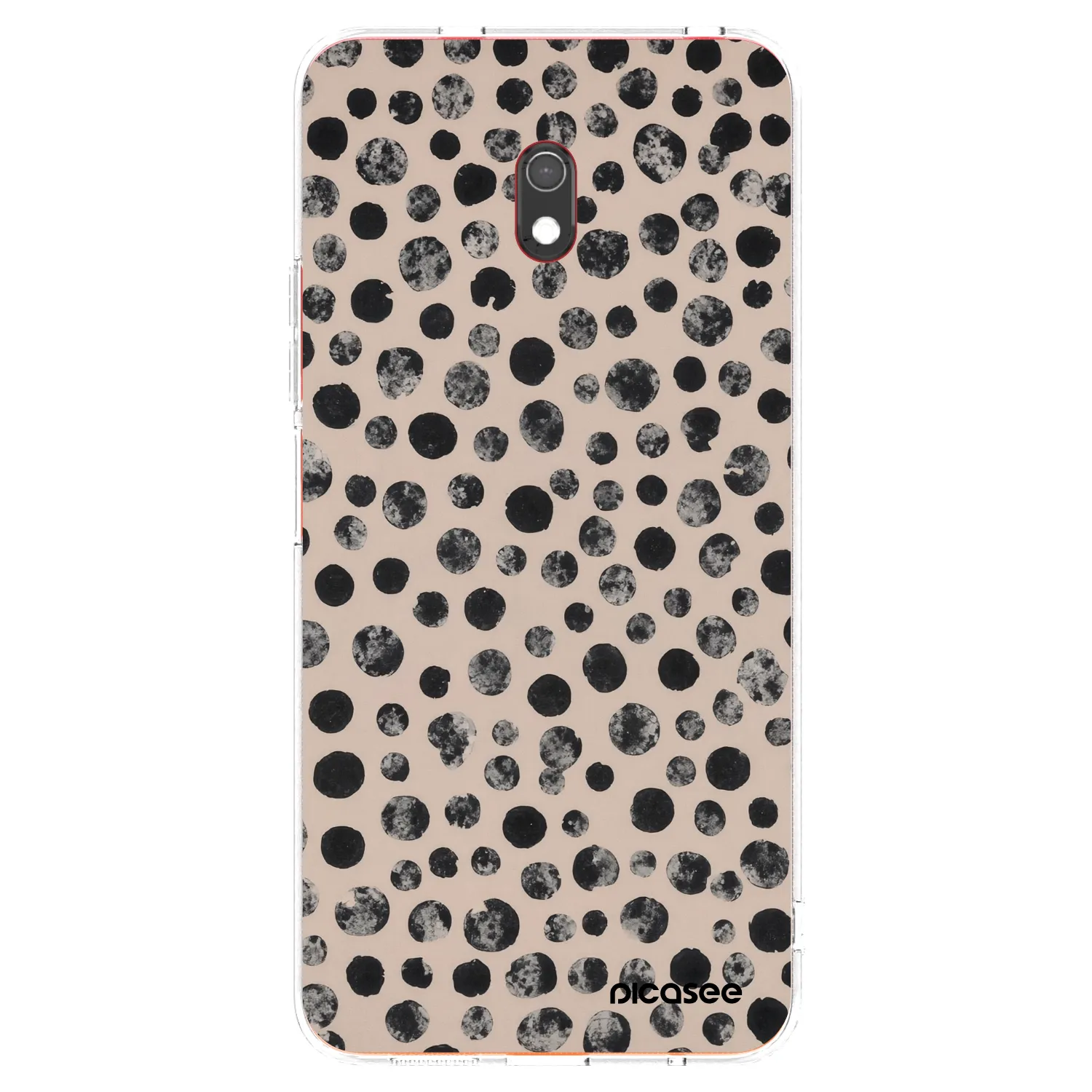 Picasee silikónový prehľadný obal pre Xiaomi Redmi 8A - Dots