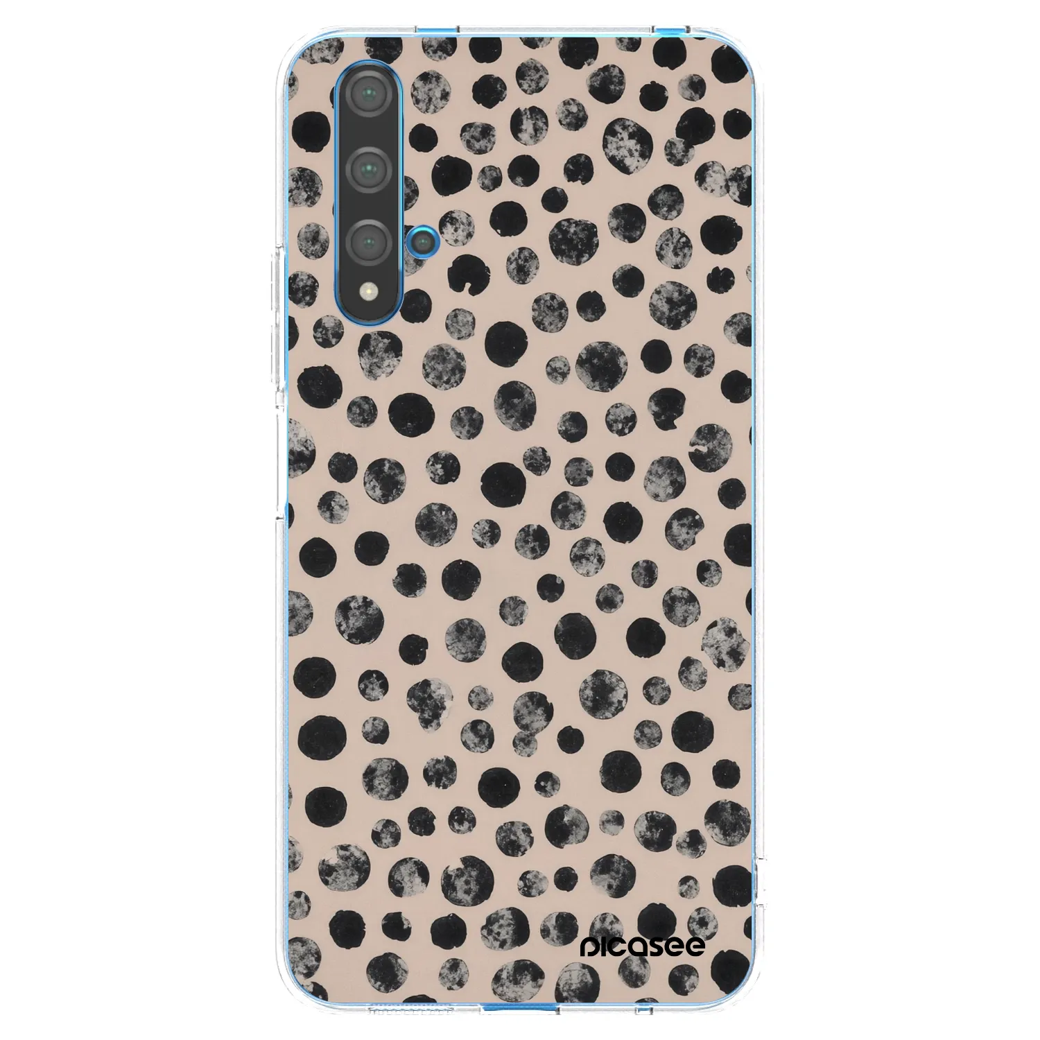 Picasee silikónový prehľadný obal pre Huawei Nova 5T - Dots