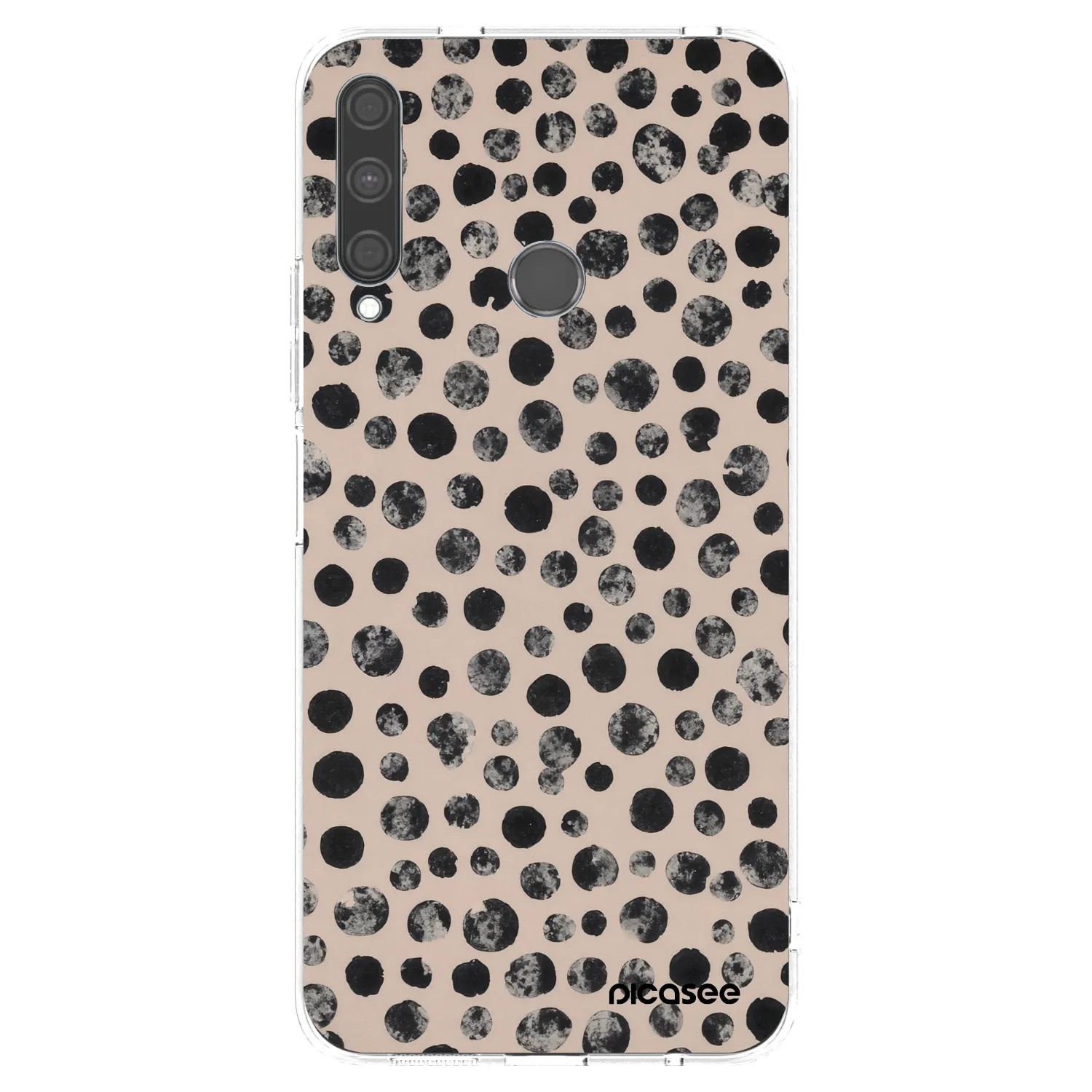 Picasee silikónový prehľadný obal pre Huawei P40 Lite E - Dots