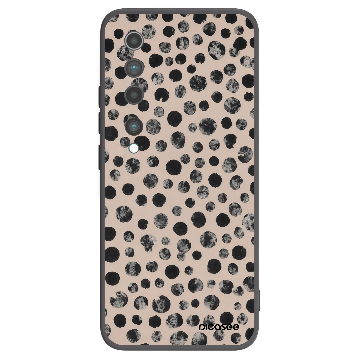 Picasee silikónový čierny obal pre Xiaomi Mi 10 - Dots