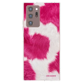 Picasee silikónový prehľadný obal pre Samsung Galaxy Note 20 Ultra - Pink Moo