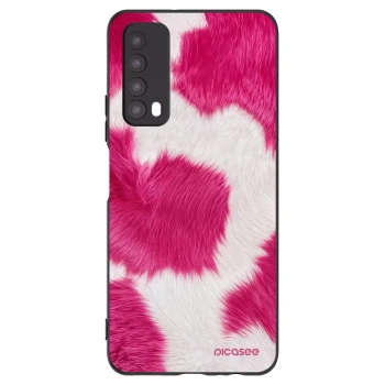 Picasee silikónový čierny obal pre Huawei P Smart 2021 - Pink Moo