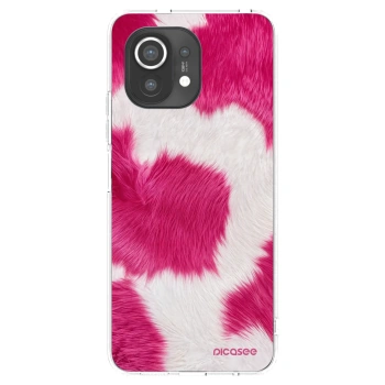 Picasee silikónový prehľadný obal pre Xiaomi Mi 11 - Pink Moo