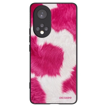Picasee silikónový čierny obal pre Honor 50 5G - Pink Moo
