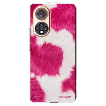 Picasee silikónový prehľadný obal pre Honor 50 5G - Pink Moo