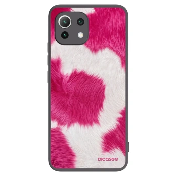 Picasee silikónový čierny obal pre Xiaomi 11 Lite 5G NE - Pink Moo