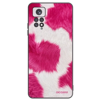Picasee silikónový čierny obal pre Xiaomi Redmi Note 11 - Pink Moo