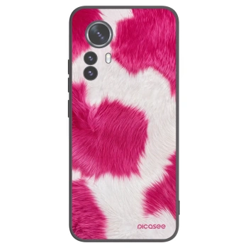 Picasee silikónový čierny obal pre Xiaomi 12 Pro - Pink Moo