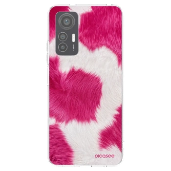 Picasee silikónový prehľadný obal pre Xiaomi 12 Lite - Pink Moo