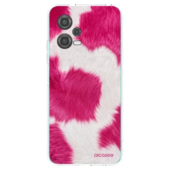 Picasee silikónový prehľadný obal pre Xiaomi Poco X5 - Pink Moo