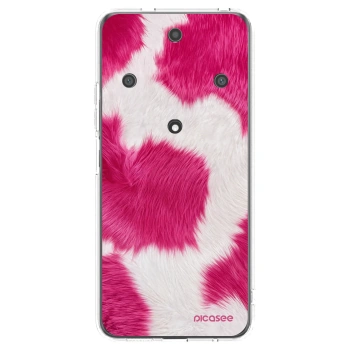 Picasee silikónový prehľadný obal pre Honor Magic5 Lite 5G - Pink Moo