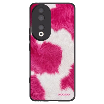 Picasee silikónový čierny obal pre Honor 90 5G - Pink Moo