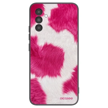 Picasee silikónový čierny obal pre Samsung Galaxy A04s A047F - Pink Moo
