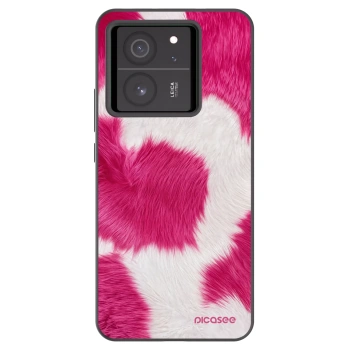 Picasee silikónový čierny obal pre Xiaomi 13T - Pink Moo