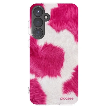 Picasee silikónový prehľadný obal pre Samsung Galaxy S23 FE S711B - Pink Moo