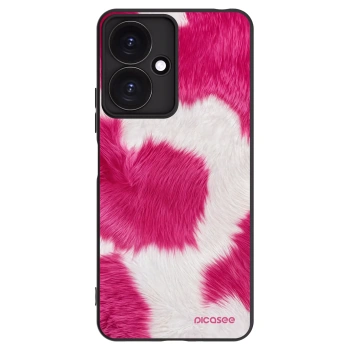 Picasee silikónový čierny obal pre Xiaomi Redmi 13C 5G - Pink Moo