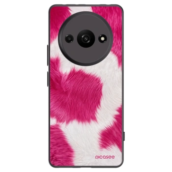 Picasee silikónový čierny obal pre Xiaomi Redmi A3 - Pink Moo