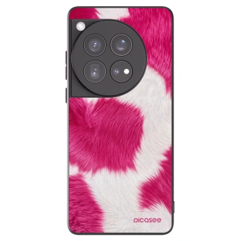 Picasee silikónový čierny obal pre OnePlus 12 5G - Pink Moo