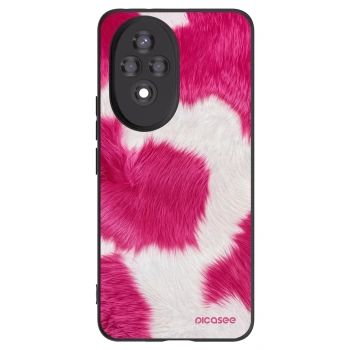 Picasee silikónový čierny obal pre Honor 200 Pro 5G - Pink Moo
