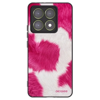 Picasee silikónový čierny obal pre Xiaomi 14T - Pink Moo