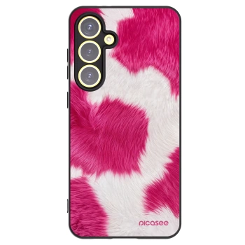 Picasee silikónový čierny obal pre Samsung Galaxy S24 FE S721B - Pink Moo