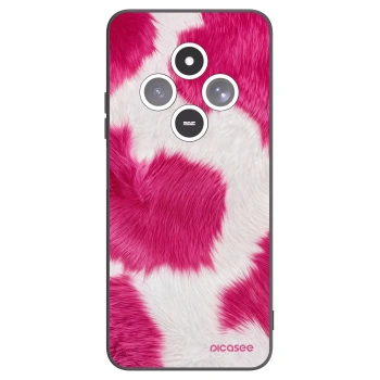 Picasee silikónový čierny obal pre Xiaomi Redmi 14C - Pink Moo