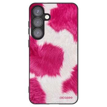 Picasee silikónový čierny obal pre Samsung Galaxy S25+ 5G - Pink Moo