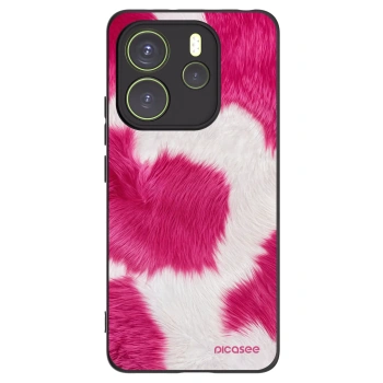 Picasee silikónový čierny obal pre Xiaomi Redmi Note 14 4G - Pink Moo