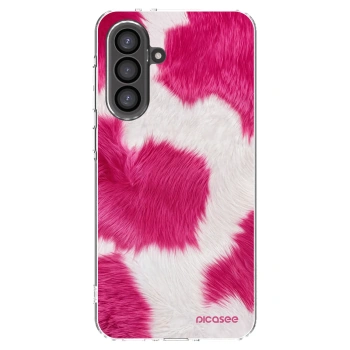 Picasee silikónový prehľadný obal pre Samsung Galaxy A56 5G A566B - Pink Moo