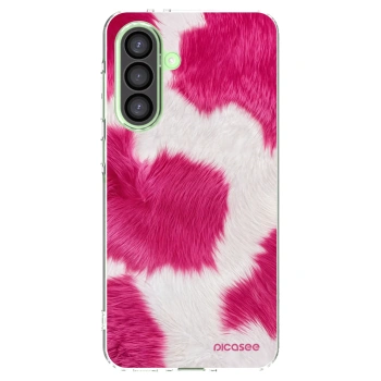 Picasee silikónový prehľadný obal pre Samsung Galaxy A26 5G A266B - Pink Moo