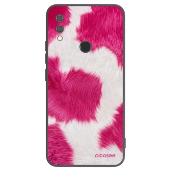 Picasee silikónový čierny obal pre Xiaomi Redmi Note 7 - Pink Moo